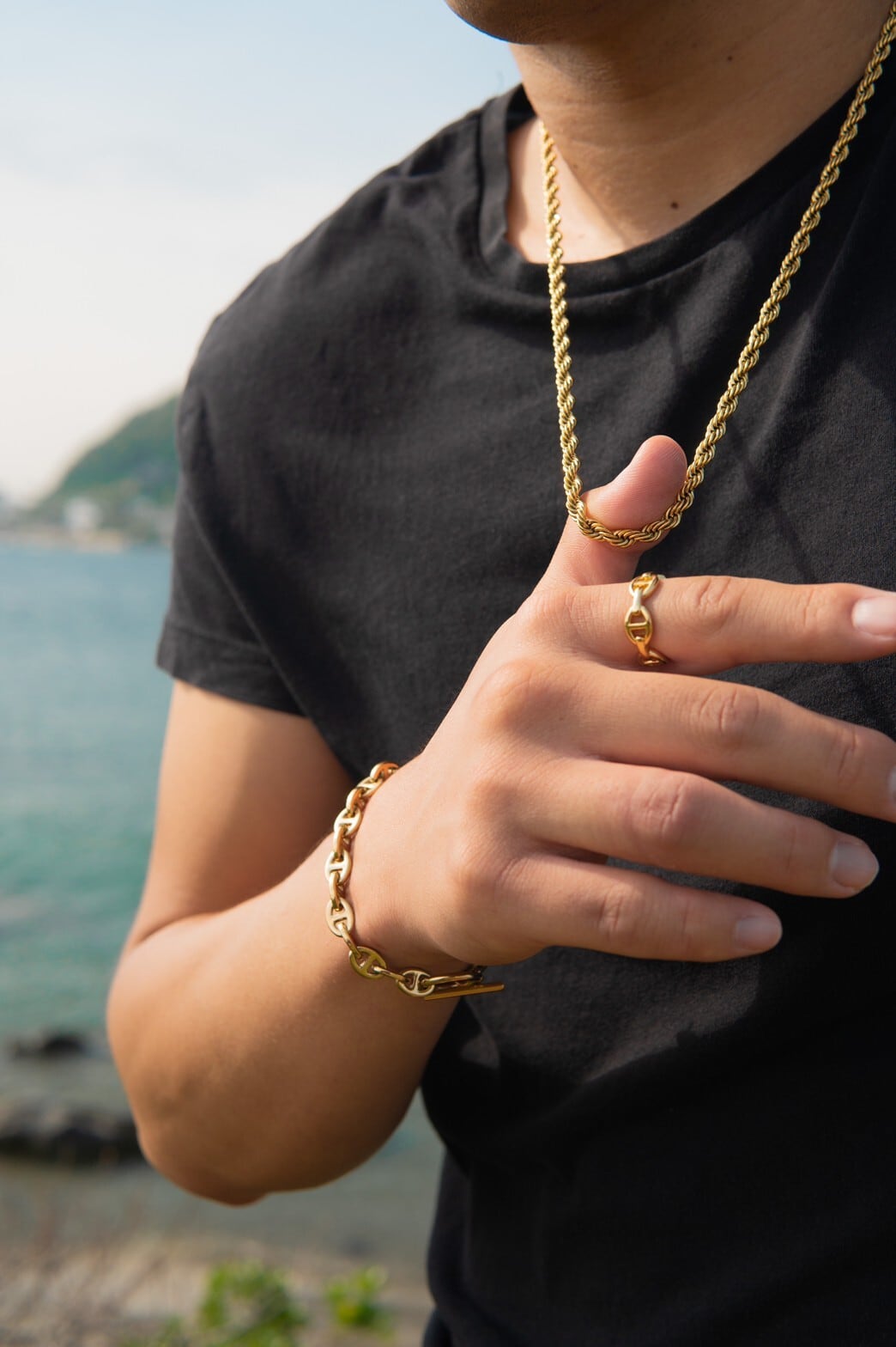 18kgp Mariner Ring 【GOLD】