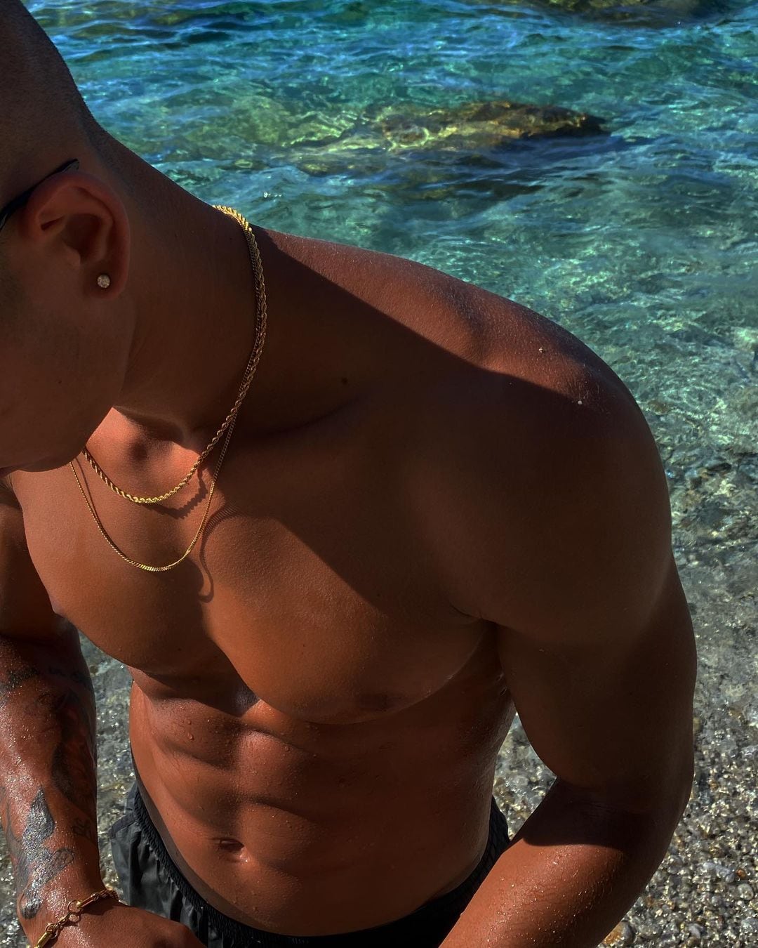 Miami Chain Link Necklace 【3mm/GOLD】