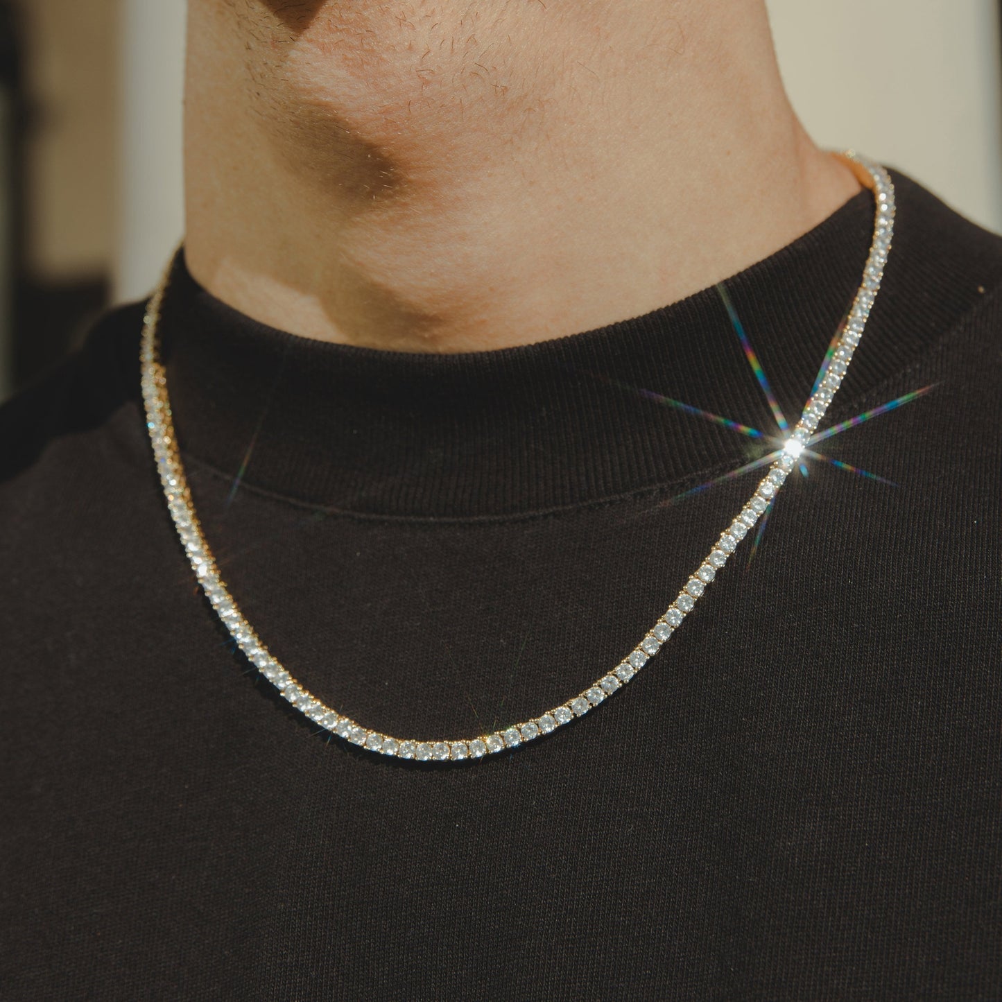 Luxury Tennis Chain Set 【GOLD】